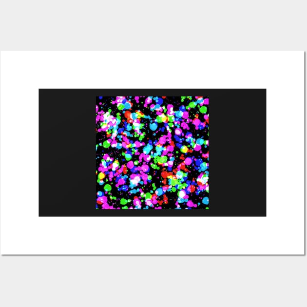 Confetti - Abstract Pattern Wall Art by Krusty